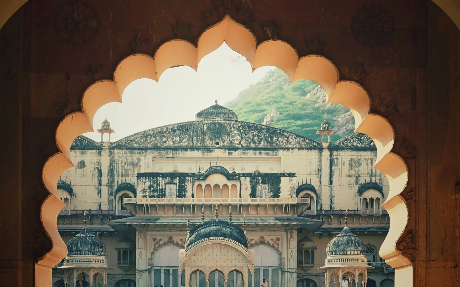 Scenic travel view of Alwar, Rajasthan, India