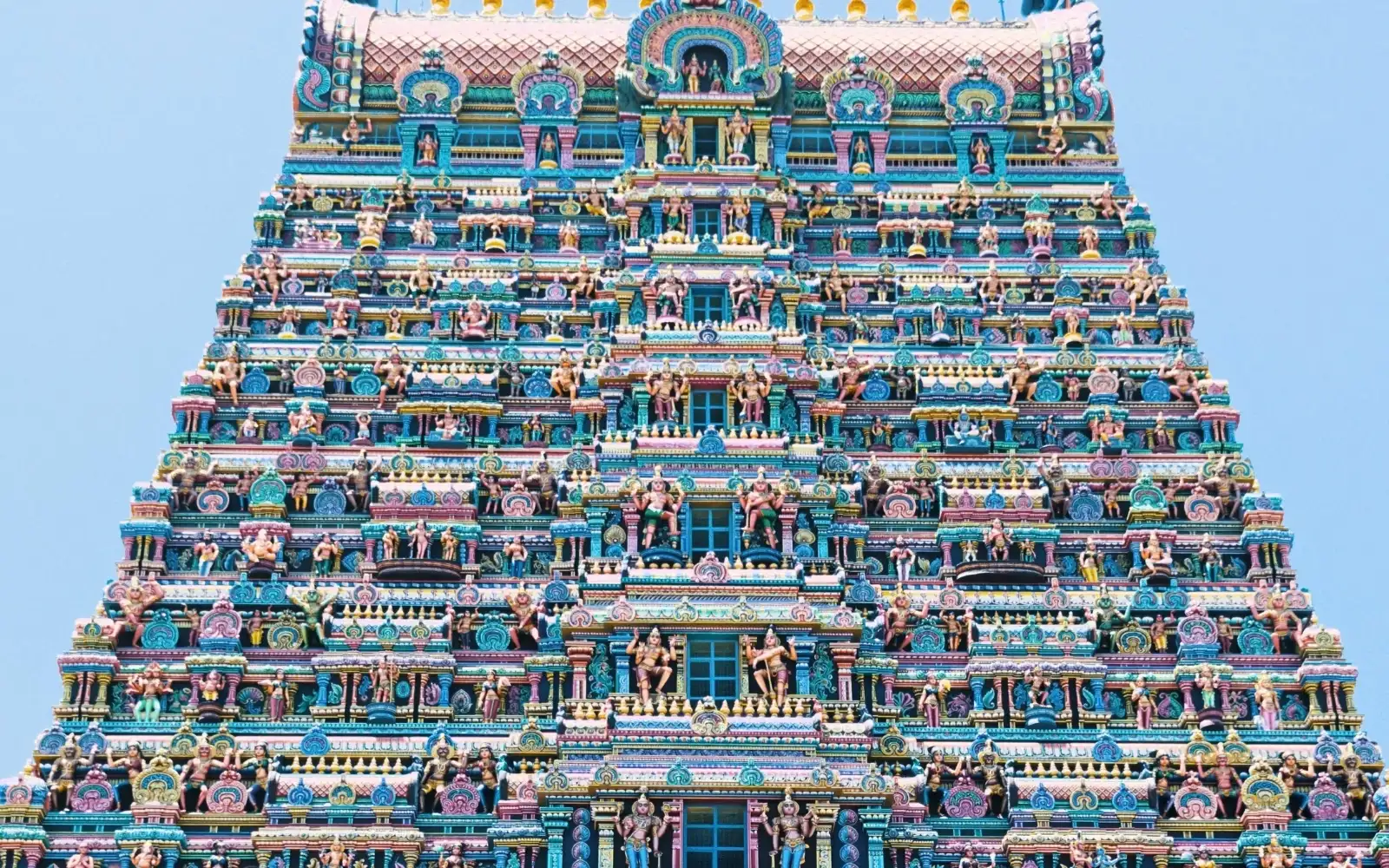 Scenic travel view of Chennai, Tamil Nadu, India