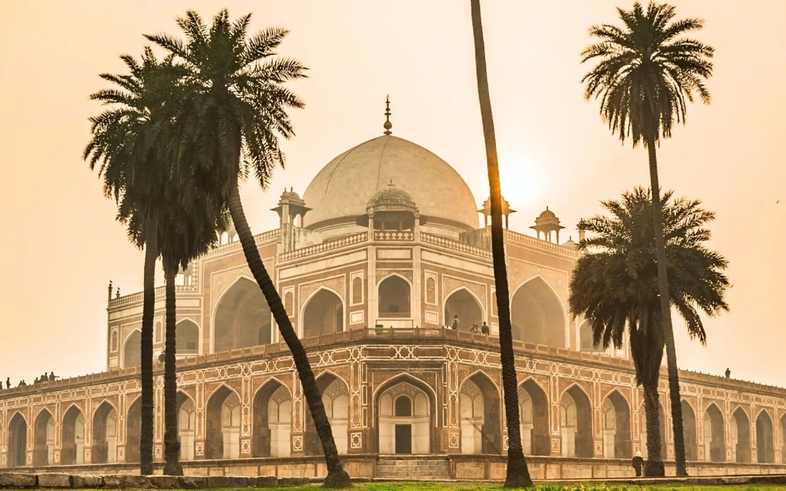 Scenic travel view of Delhi, Delhi, India