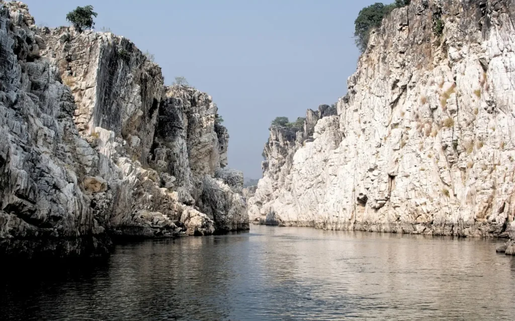 Scenic travel view of Jabalpur, Madhya Pradesh, India