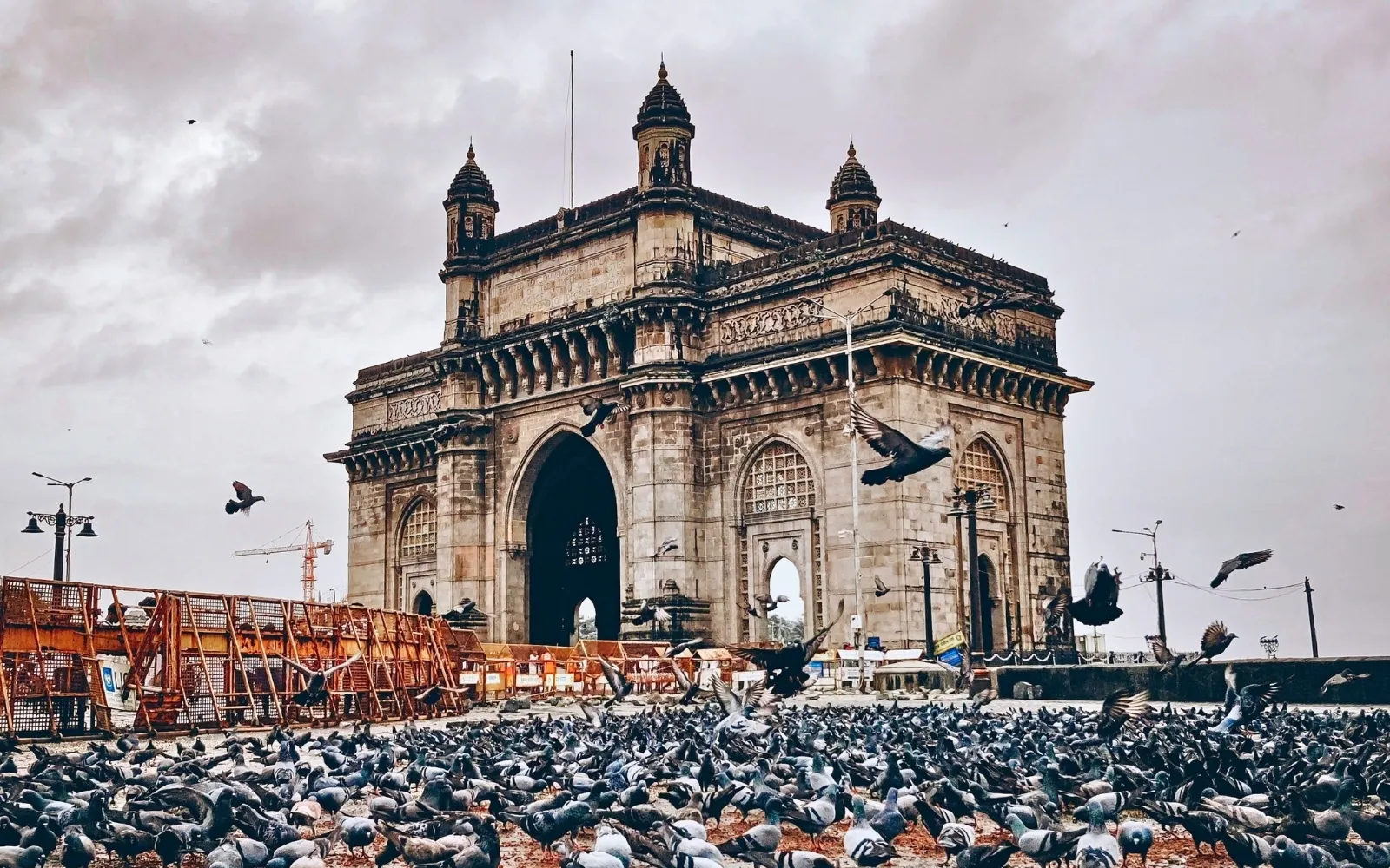 Scenic travel view of Mumbai, Maharashtra, India